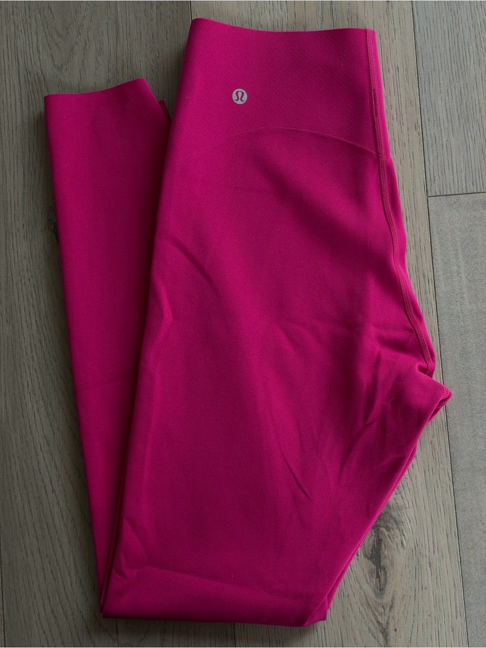 Lululemon Glow Up Super High-Rise Tight 28” Bright Pink Leggings Size 10 NWOT